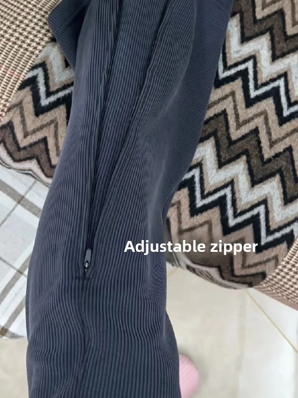 Yoga-Hose mit hoher Taille, Schlitz, elastische Taille, schlankmachend, lässig, gerades Bein, lange Hose, Outdoor-Kleidung, klassisch, empfohlen, 2025, neue Sle
