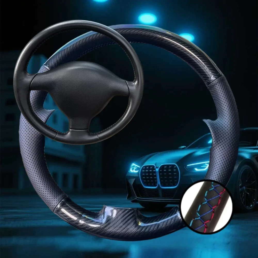 

Индивидуальный чехол на руль автомобиля для Volkswagen Golf 4, Mk4, старый VW Passat B5, нескользящие автомобильные аксессуары, сшитая вручную накидка на руль