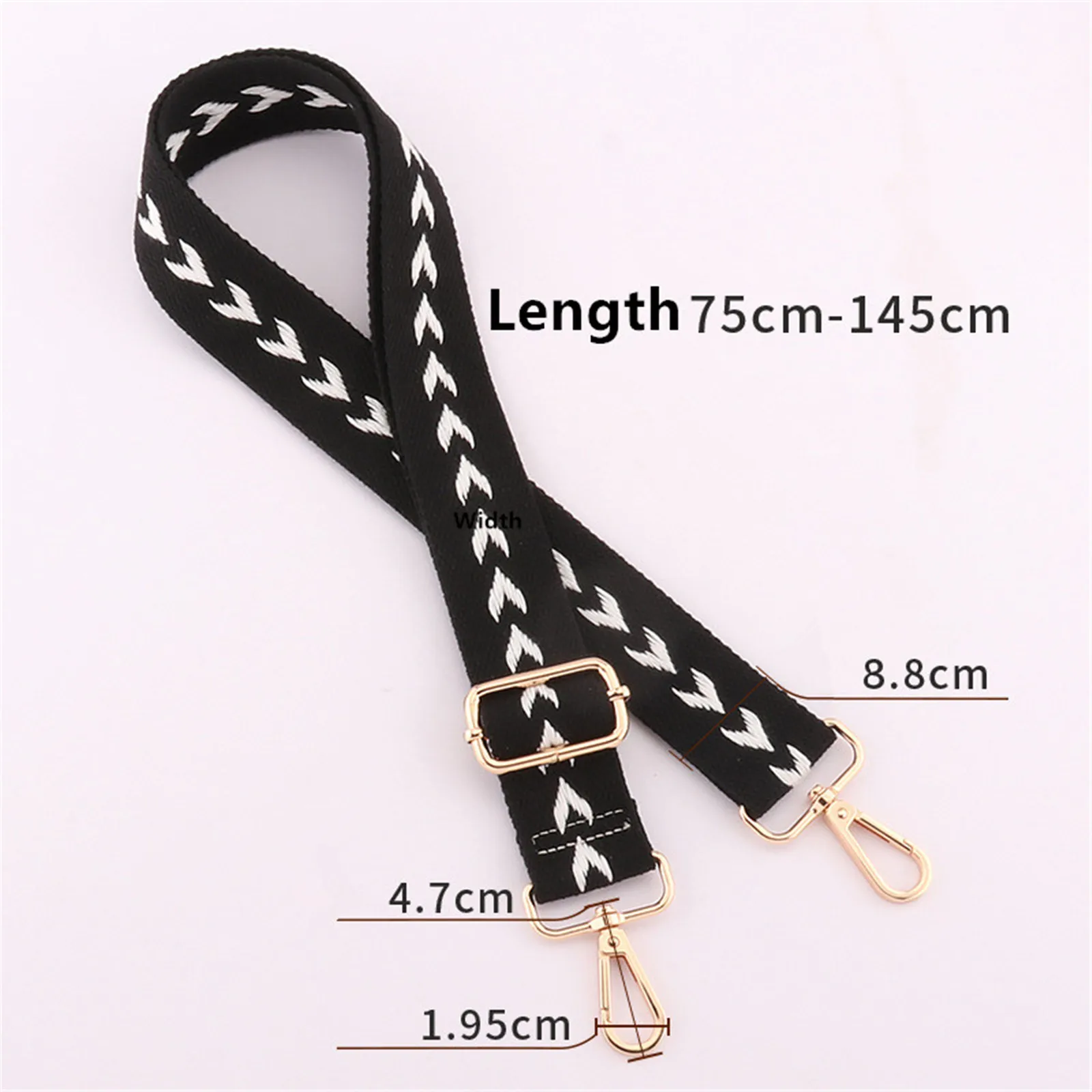 Adjustable Strap For Bags Shoulder Strap For Bag Decorative Handbag Purse Belt correa de hombro ensanchada