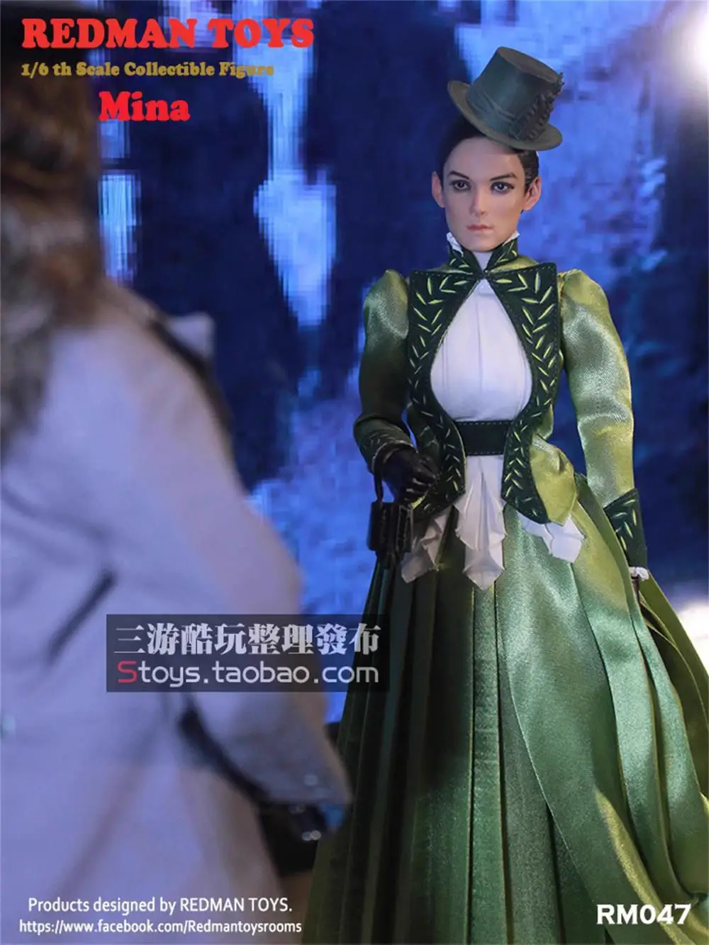 1/6th REDMAN TOYS RM047 The Vampire Dracula Female Mina Full Set Moveable Action Figure Full Set Toys Model For Fans Collect