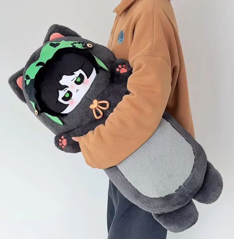 new-80cm-the-freak-circus-freaks-pierrot-plushies-anime-plush-doll-cute-long-body-throw-pillow-stuffed-animals-toys-gifts
