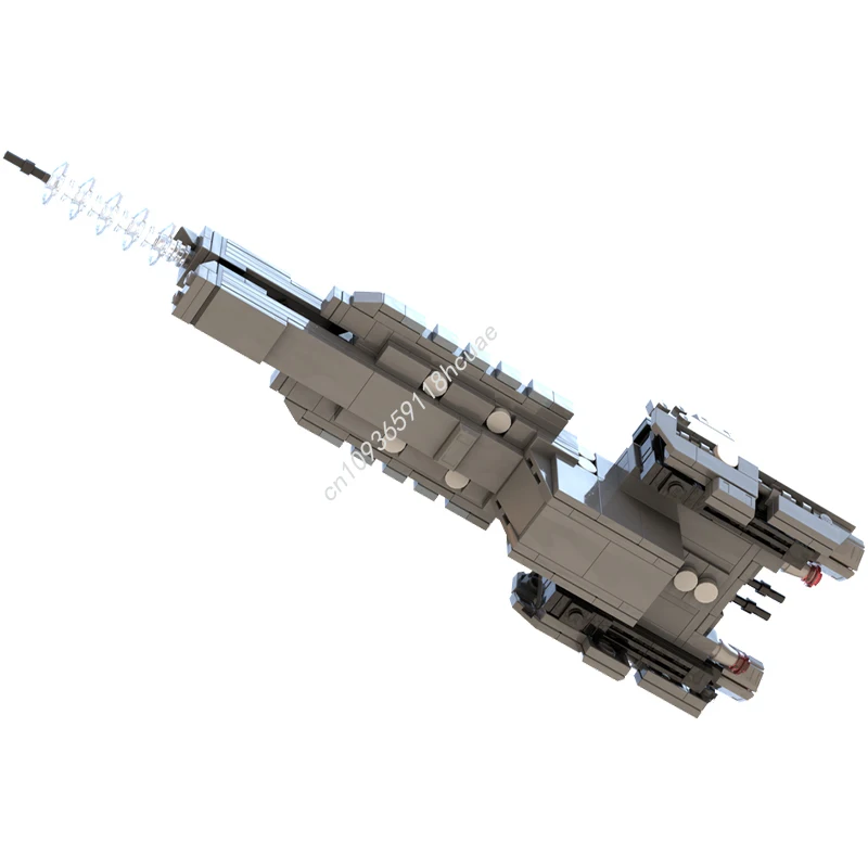 

393pcs MOC UNSC Charon Class Frigate Building Blocks Christmas toy Gift Solve the problem up Model Space imagination up