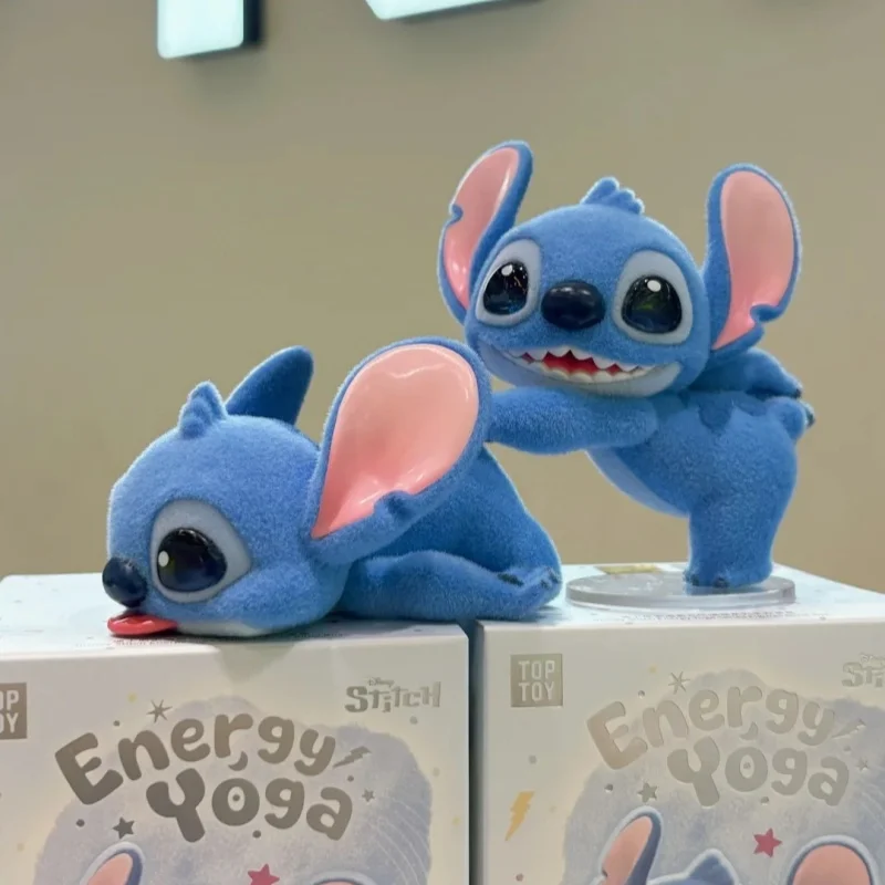 

Новая оригинальная Toptoy Disney Stitch Vitality Yoga Series слепая коробка стежка кукла настольные украшения на складе