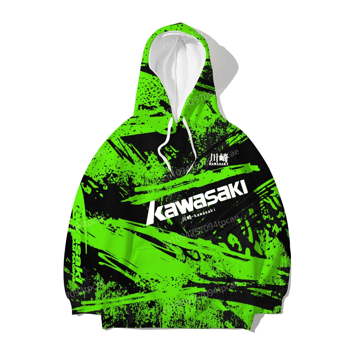 

Kawasaki большая толстовка с капюшоном мотоциклетная форма мужская одежда высококачественная толстовка унисекс уличный экстремальный спорт кросс-кантри