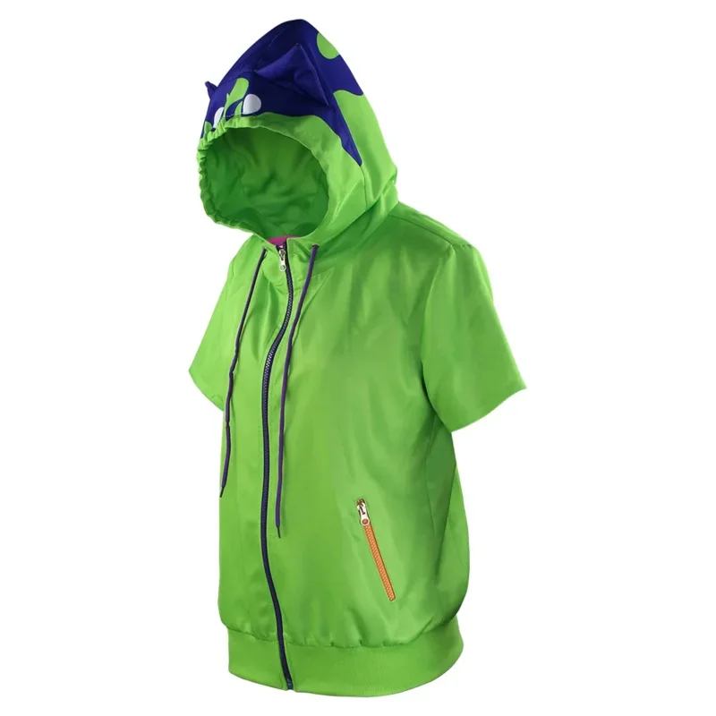 Anime SK8 The Infinity China Miya Cosplay Costumes Hooded Zipper Coat Tail Gloves Halloween Party Performance Clothing