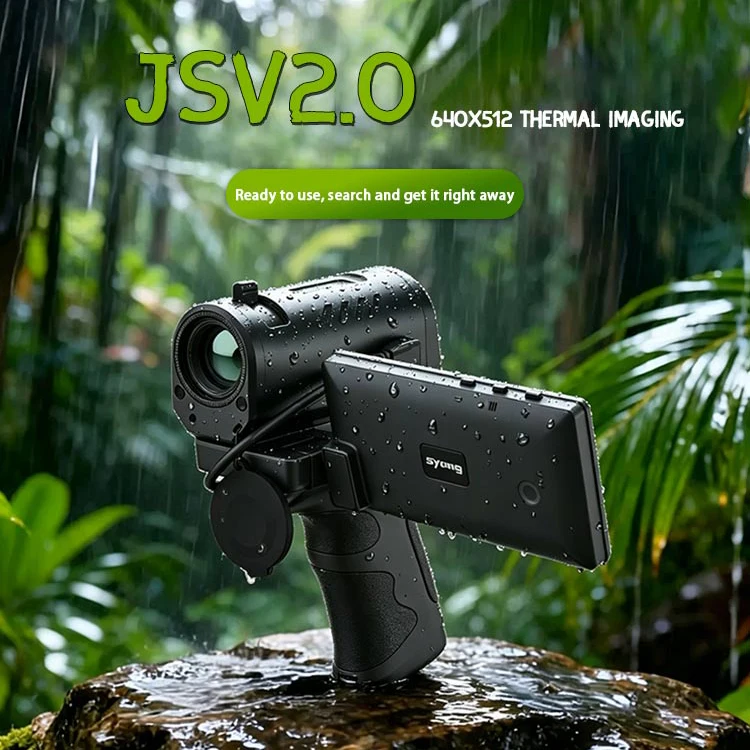 Sytong 8X Zoom Thermal Monocular 640x512 with Image Enhancement, HD WiFi Camera for Hunting Searching & Outdoor