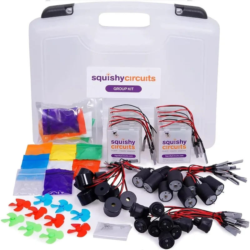 Kit - Explore Electrical Circuits with Play Dough - STEM Science Kits for Kids Age 8-12 - Fun and Educational for Classrooms