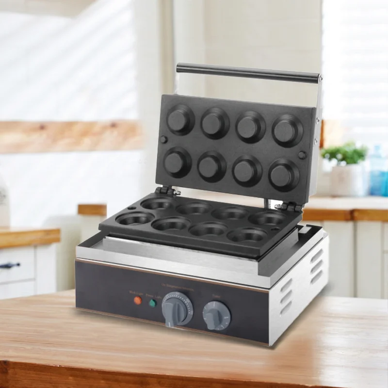 Mini Commercial Electric Honeycomb Ice Cream Cone Maker Kitchen Thin Waffle Cone Maker