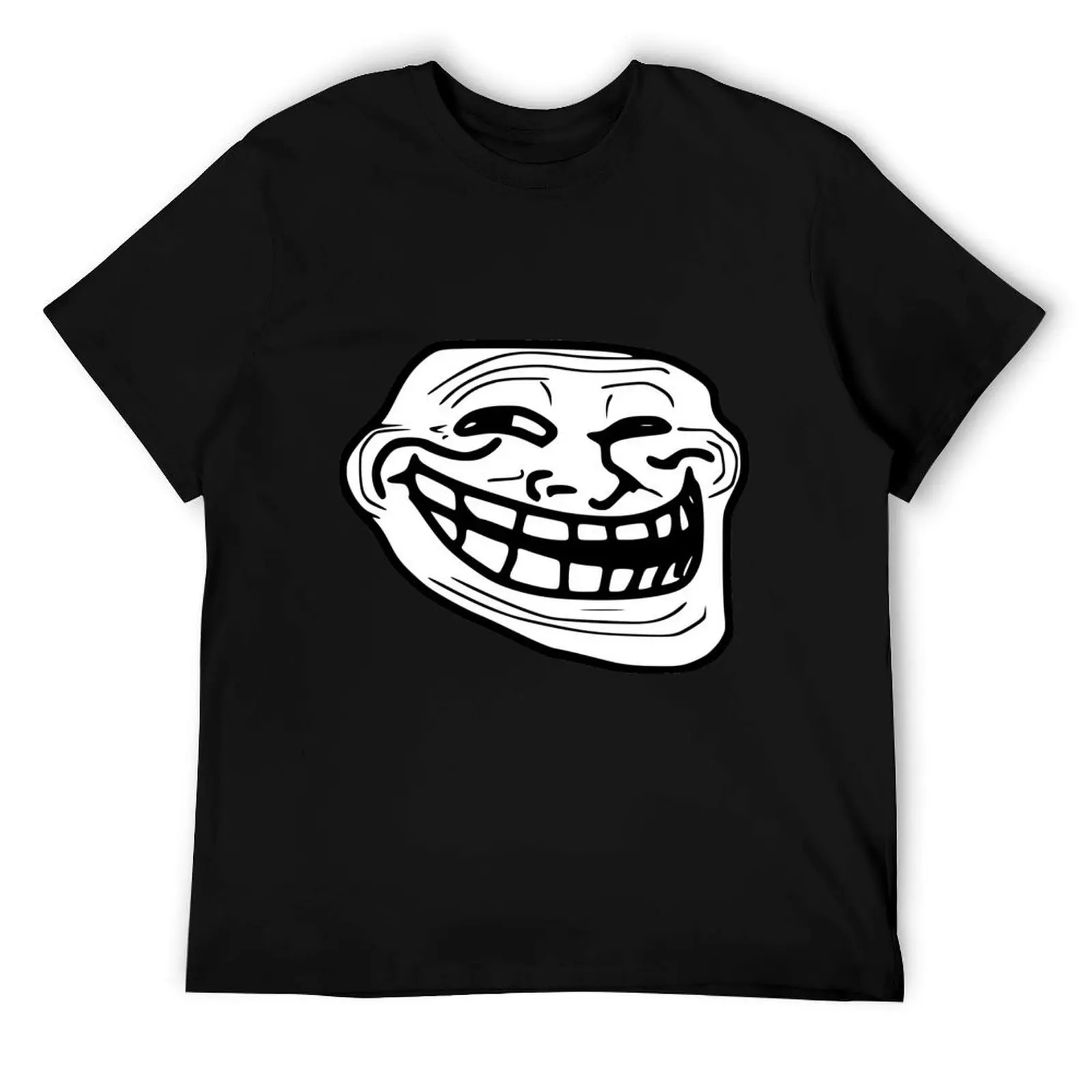 

Trol face T-Shirt cotton t shirts man 100% t shirt man cotton T-Shirt