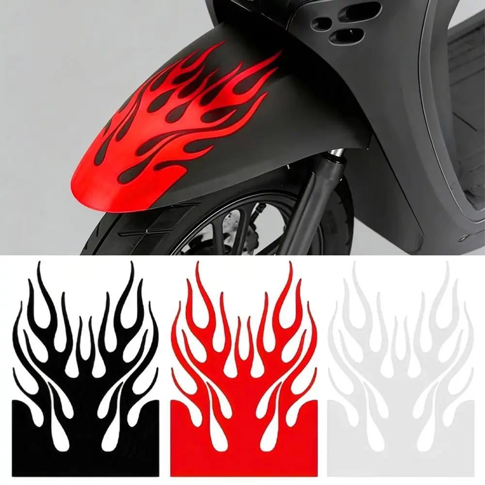 

1PC Racing Stripes Motorcycle Sticker Decal Flame Scratch Decoration Reflective Sticker Waterproof PVC Decoration Sticker