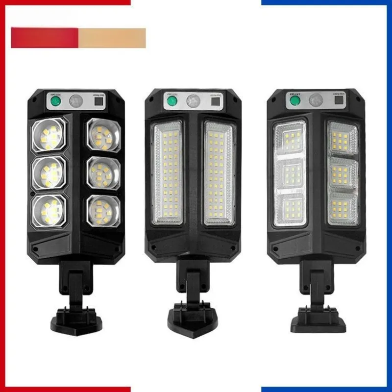 

Новый интегрированный солнечный уличный/садовый светильник - датчик движения, пульт дистанционного управления, водонепроницаемый, наружное настенное освещение для дома