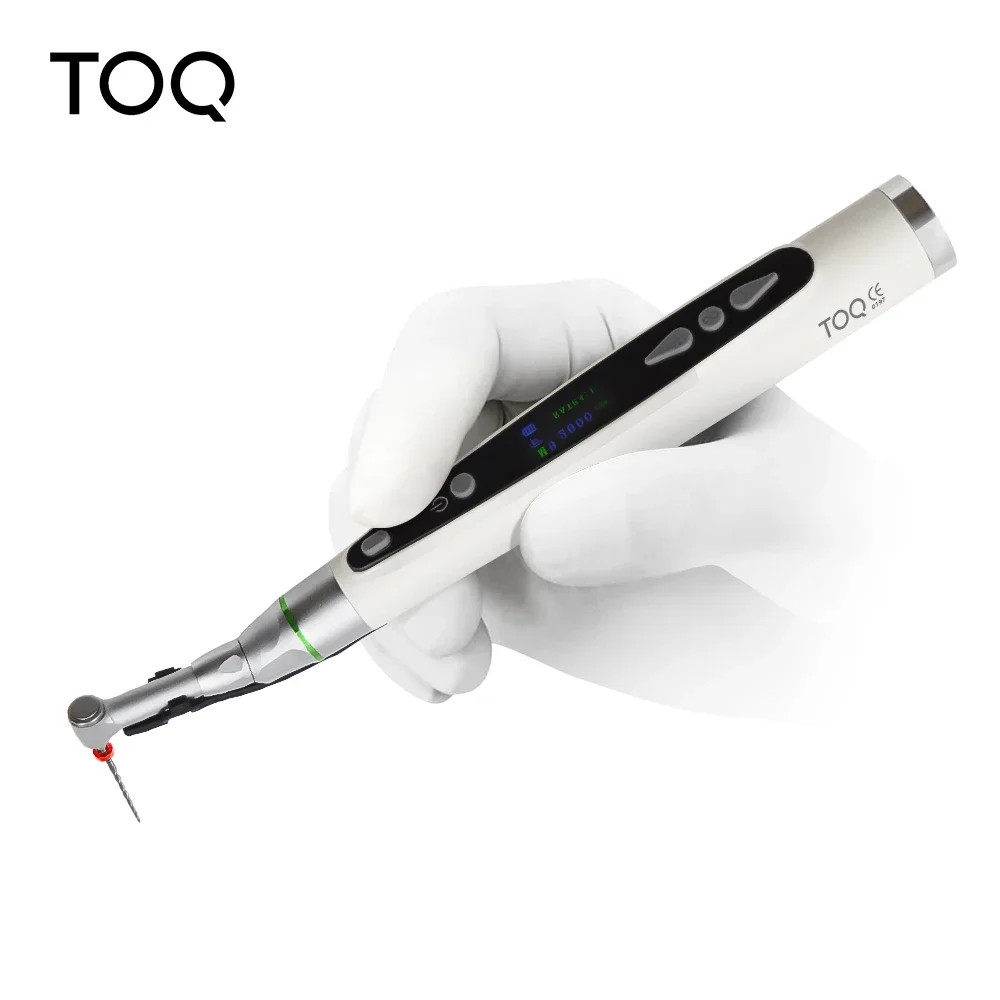 Dental LED Wireless Mini 16:1 Reduction Contra Angle Endo Motor Endodontic Treatment Reduction Contra-angle