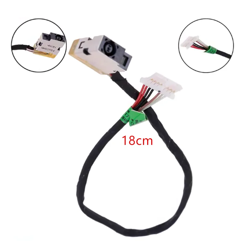 

New DC Power Jack Cable For Hp 15-AB 15-AK 15-AK030TX TPN-Q159 18cm