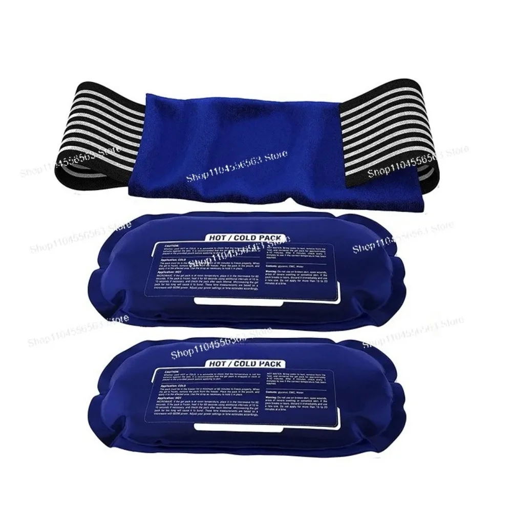 Gel Therapy Pack - Adjustable Shoulder Strap Hot and Cold Compress Pack for Sports Recovery