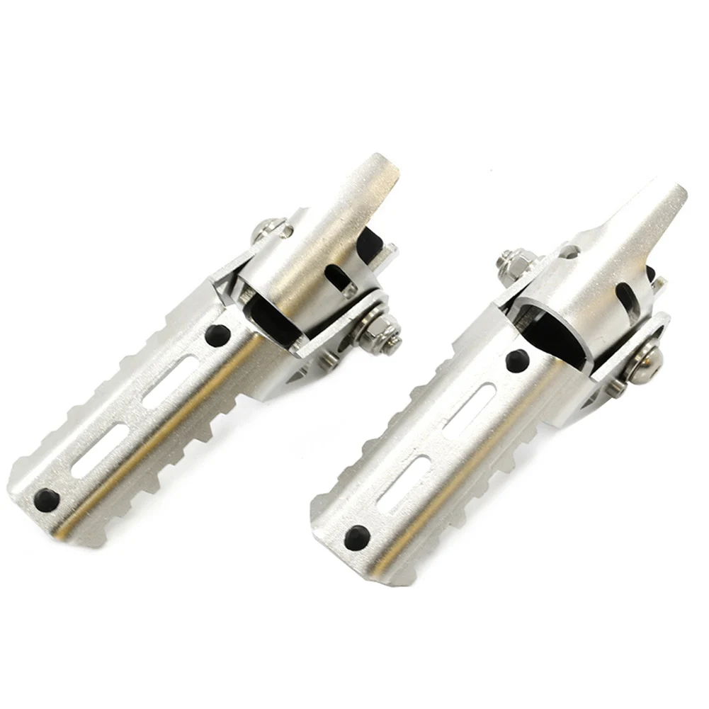 

22mm-25mm Silver Motorbike Highway Foot Pegs for BMW R1200GS 2013-2020 For R1250GS 2021-2022