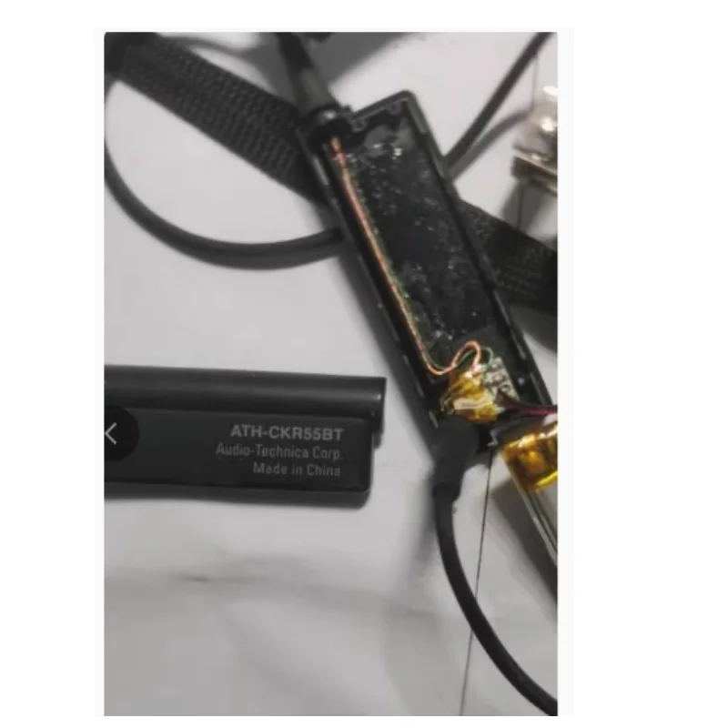 Battery for Audio Technica ATH-CKR55BT Earphone Li-Polymer Rechargeable Replacement 3.7V