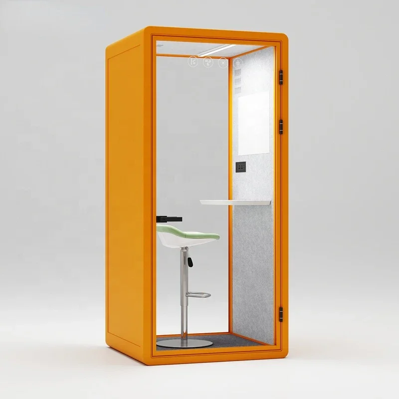 Modern furniture removable office phone booth CE certificate pods