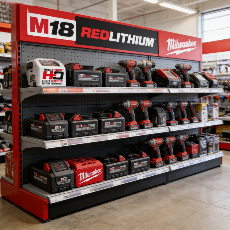 

Аккумулятор M18 21700 высокой емкости 8.0 Ач, совместимый со всеми инструментами Milwaukee