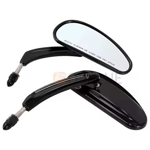 5/16'' Motorcycle Handlebar Rear view Mirrors For Harley Dyna Touring Road King Softail Electra Street Glide Sportster Iron 883