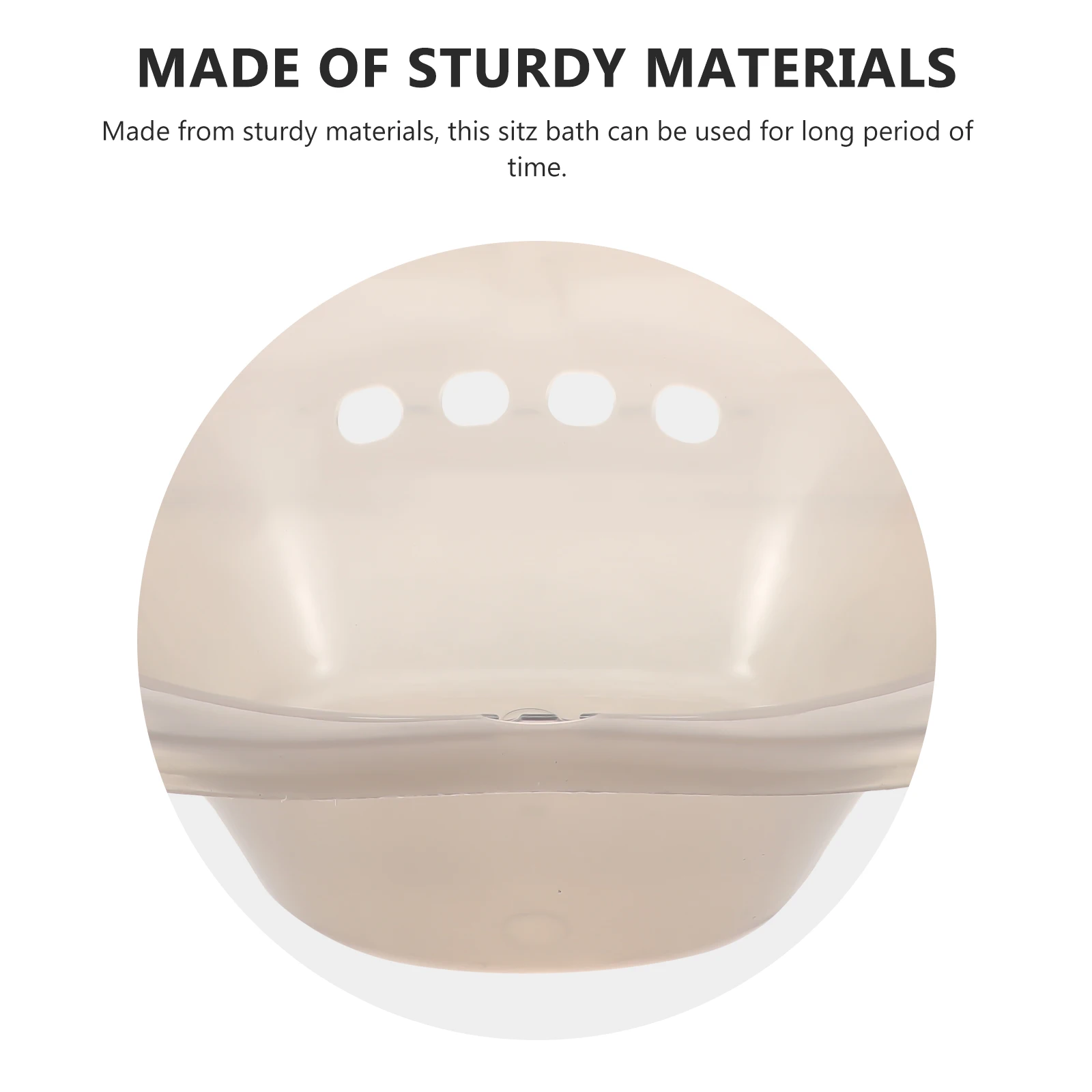 

Bidet Sitz Bath Tub Hemorrhoids Portable Postpartum Care Soak Maternity Toiletries Bowls for Women