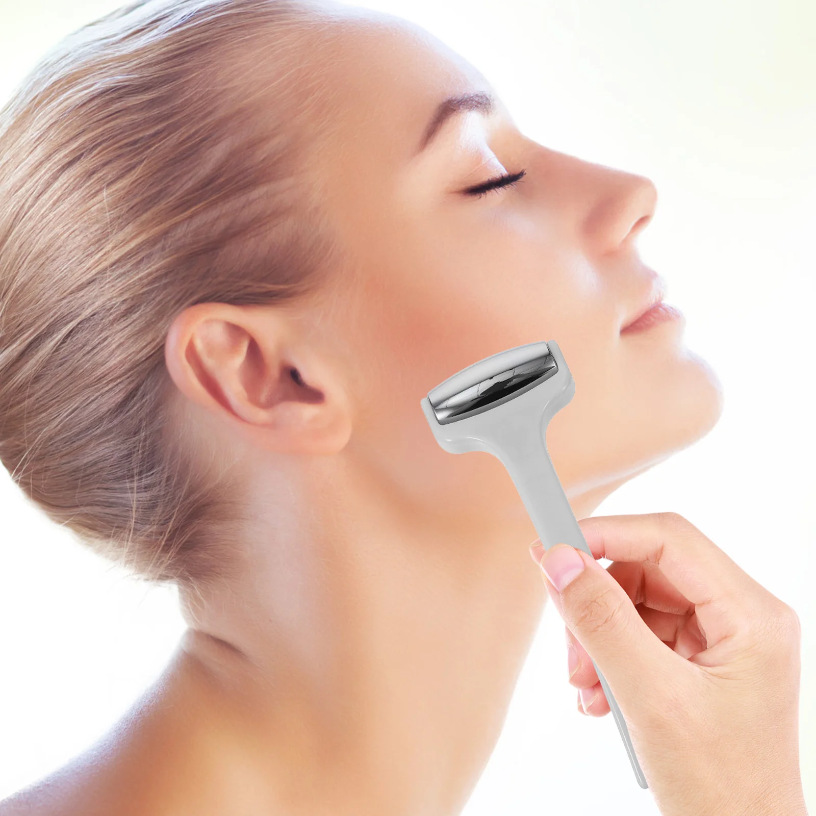 

3D Facial Massager Manual Durable Smooth Non-Scratch Beauty Massage Tool Labor-Saving Portable For Face Head Home Salon Use
