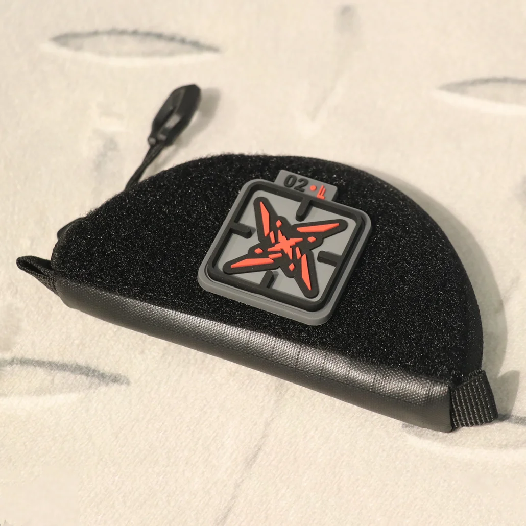 FOXBAT Alert Theme PVC Patch Tactical Armband DIY Decor na odzież i plecaki — zdjęcie 3