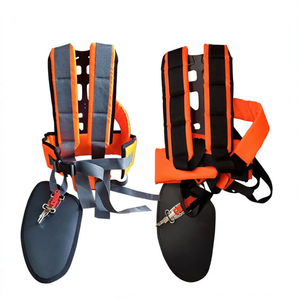 Luxury Padded Double Shoulder Harness For Grass Trimmer Adjustable Belt For Eater Brush Cutter Garden Equipment