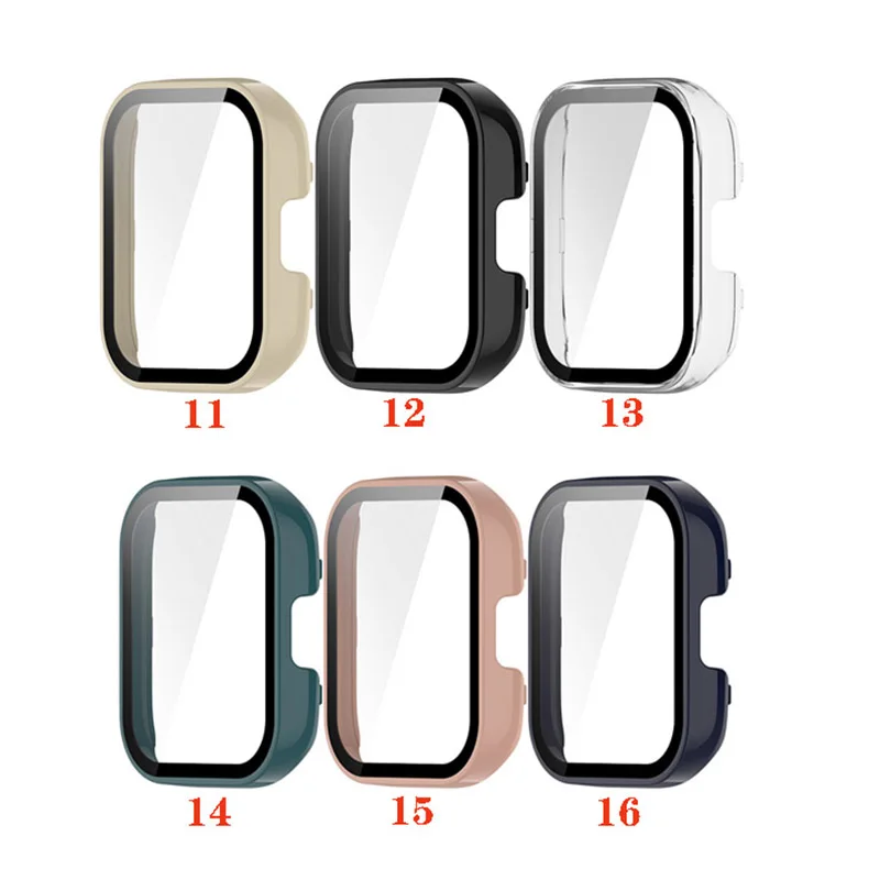 For Redmi Watch 3 Tempered Glass Screen Protector Case Silicone Strap Smart Watch Replacement Accessories
