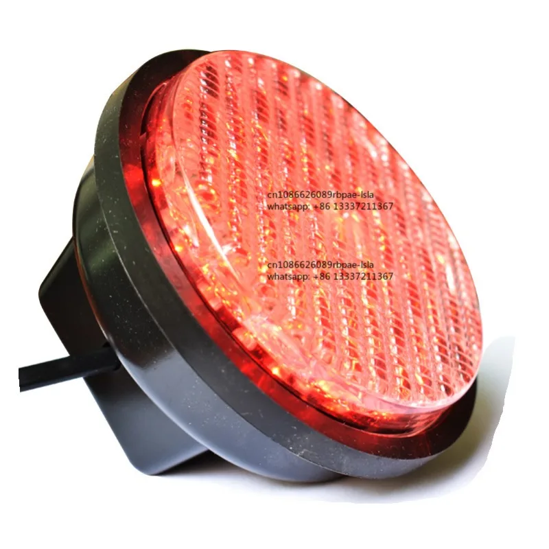 100Mm red and green double lens LED traffic light 100MM traffic light accessories