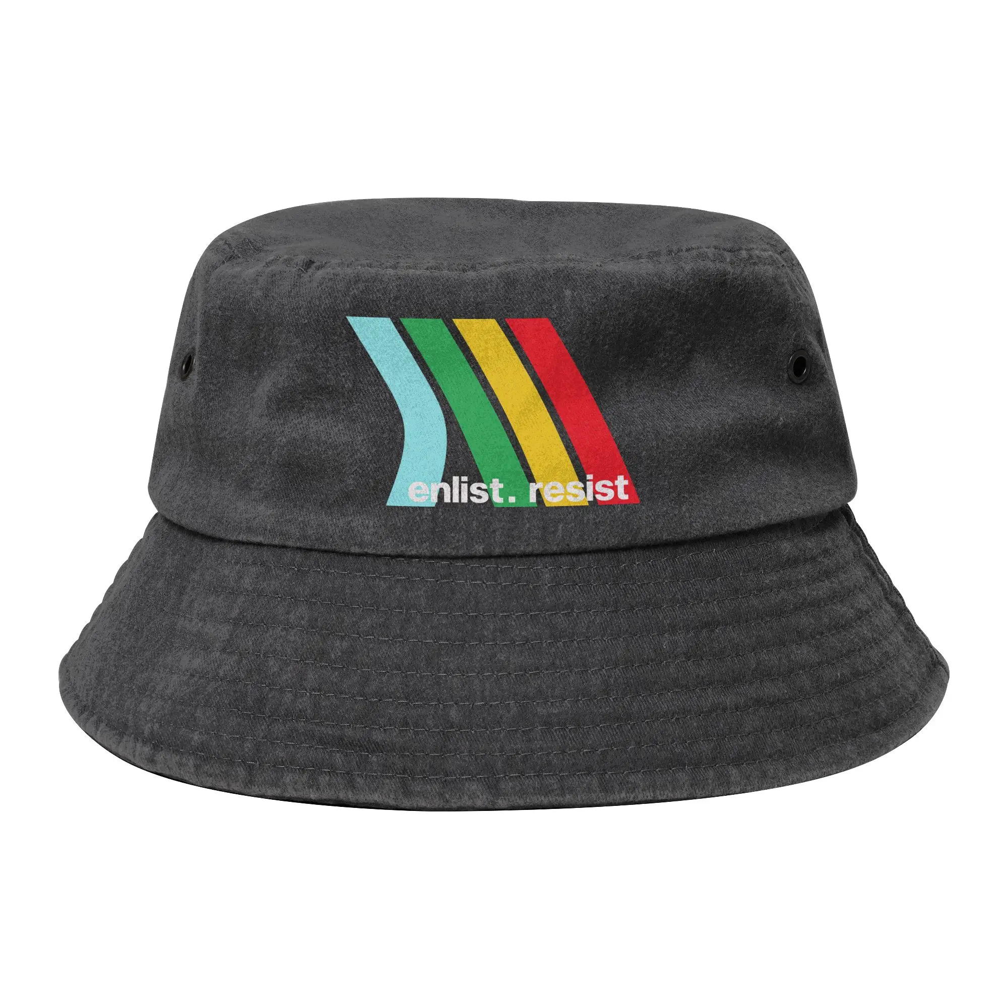 Men Women Distressed Denim Bucket Hats ARC Raiders Sport Fisherman Caps  Bob Hat Gifts Idea