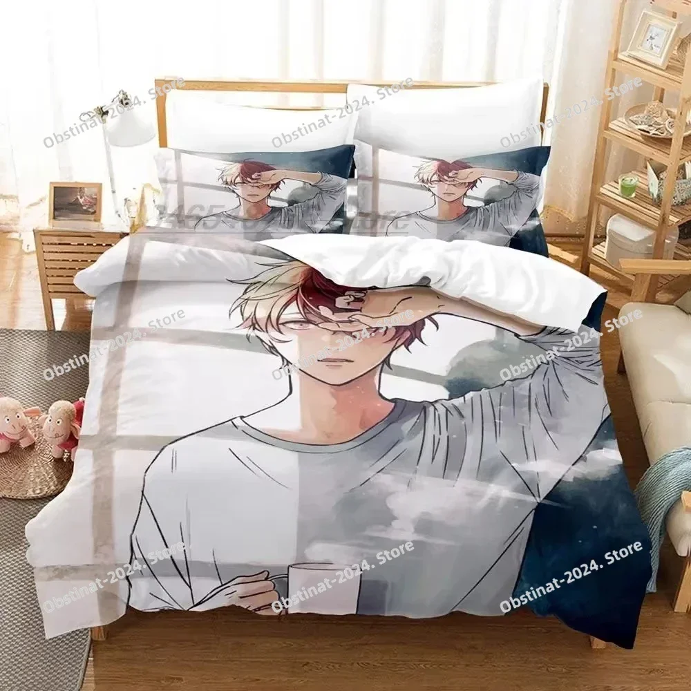 Given Bedding Set Printed Bed Set With Pillowcase Bed Duvet Cover Soft Single Double Queen Super King Size funda nordica cama