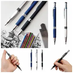 2mm Lead Mechanical Draft Pencil Drawing 2.0mm lead pencils 2B Drawing Sketch Exam Spare Stationery