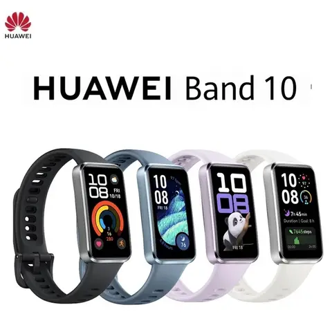 Huawei Band 10、グローバル版スマートウォッチ、IOSとAndroidに対応、睡眠トラッキング、健康モニター、14日間のバッテリー寿命