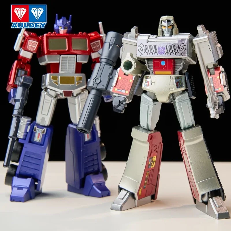 AULDEY Transformers Action Figure, Optimus Prime/Megatron Mystery Box, Collectible Doll for Boys, Birthday Gift Poseable Model T