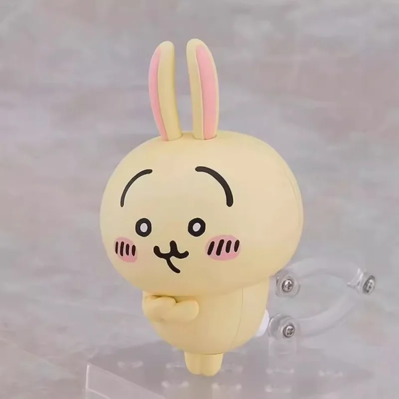 Figurine mobile en argile de dessin animé version Q Chiikawa, jouets à changement de visage, Anime Hachiware Usagi, jouet d'ornement, cadeau Kawaii