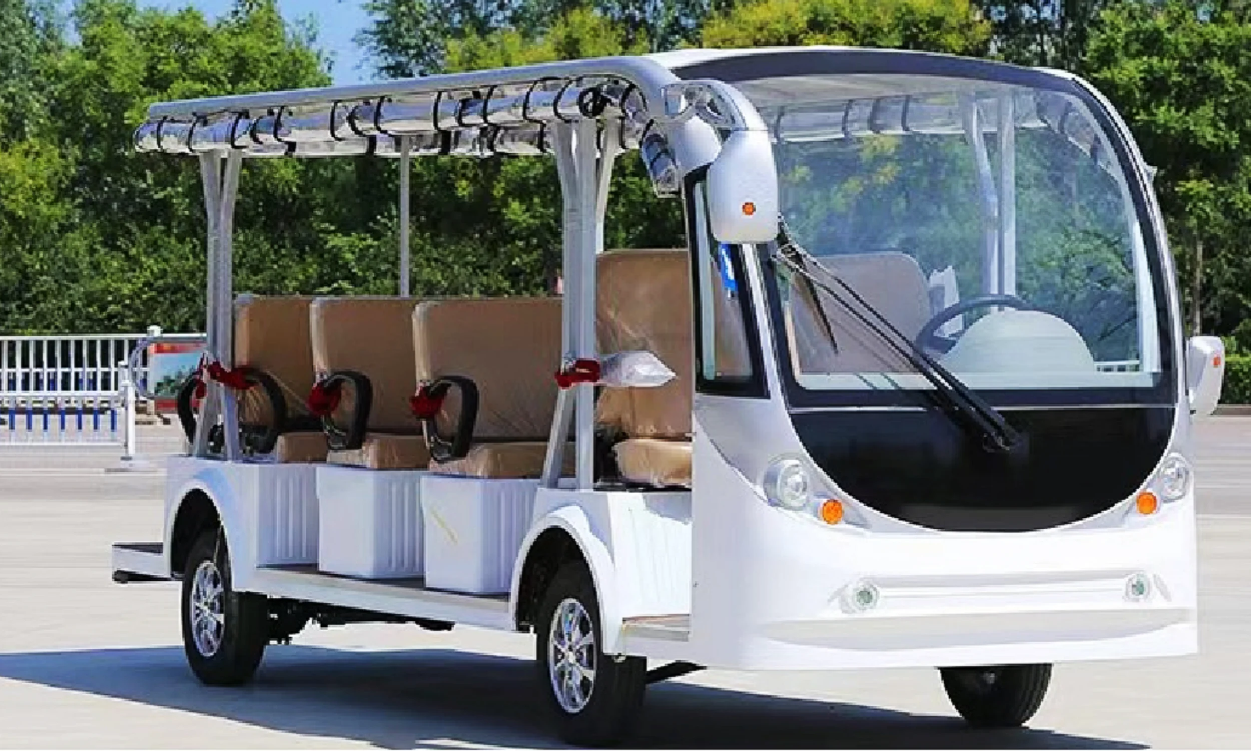 14 Passenger Competitive Price Electric Shuttle Tour Bus