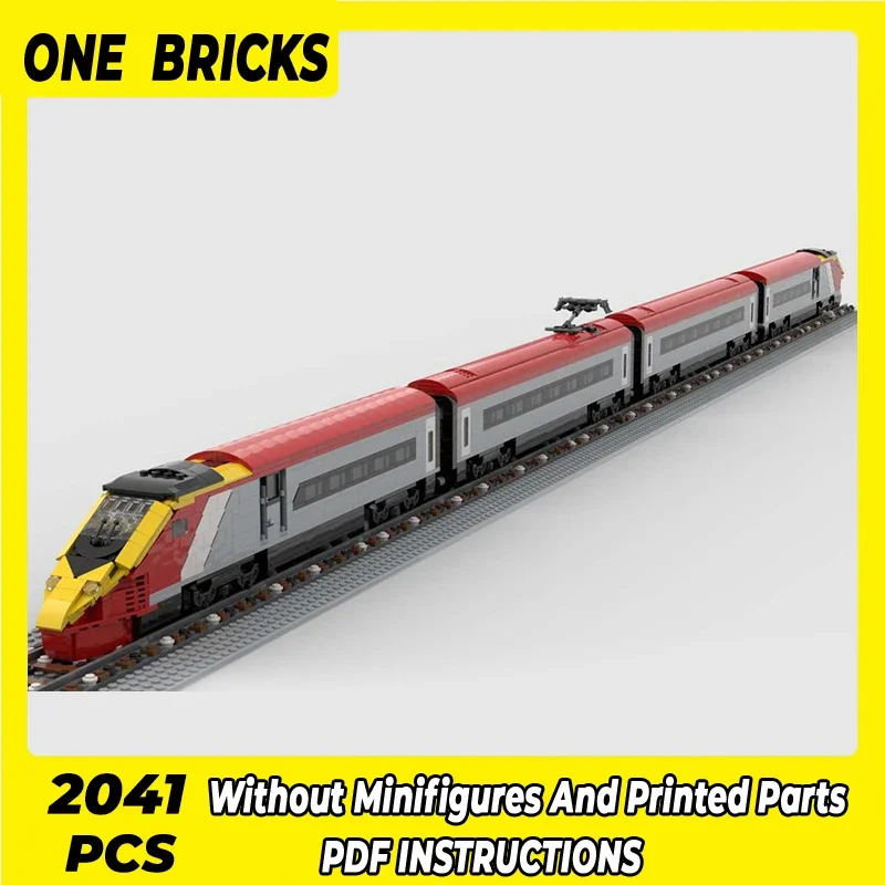 Technical Moc Bricks City Car Model UK High Speed Train Modular Building Blocks Gifts Toys For Children DIY Sets Assembling