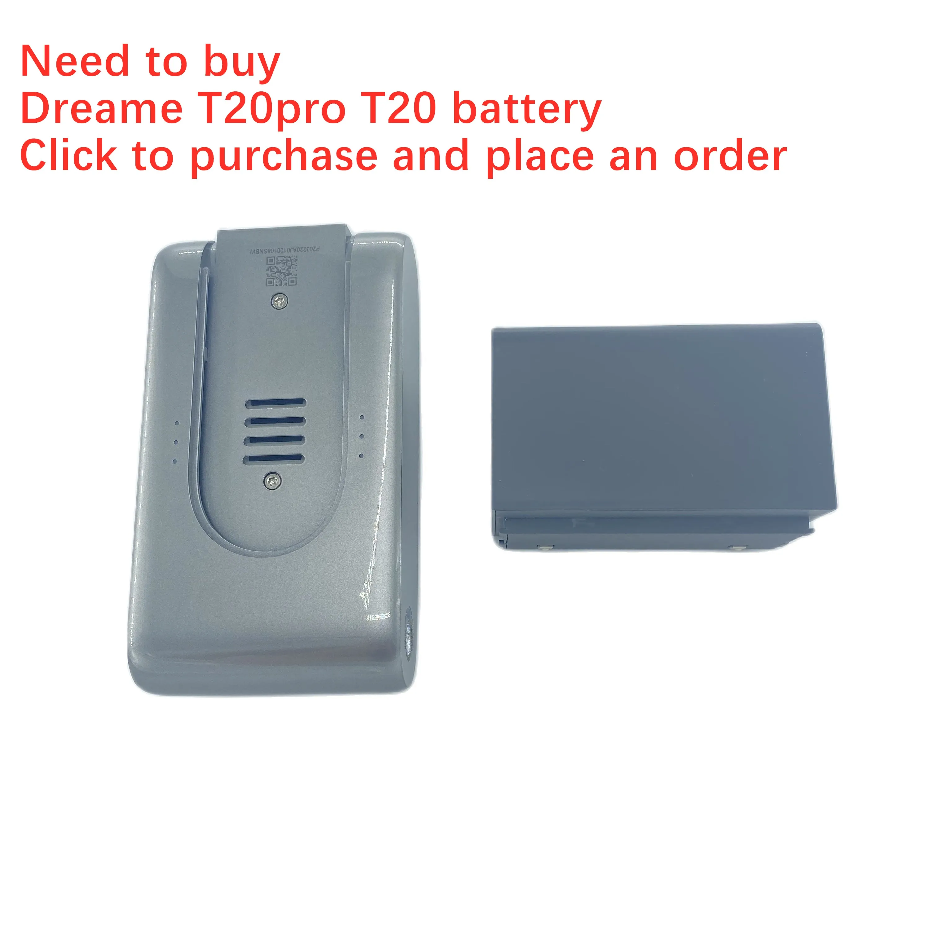 Original Dreame T20 Accessories HEPA Filter Roller Brush Motor Dust Cup Tube Host Main Charging Base