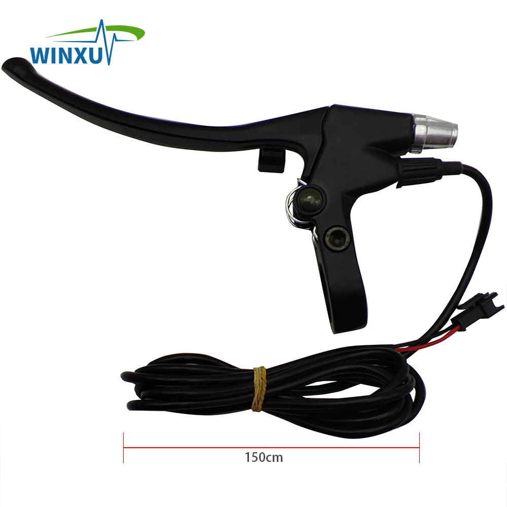 Electric Bicycle Brake Electronic Power-off High/Low Level Cut Off Power Mechanical Brake Handle for Electric Scooter E-bike