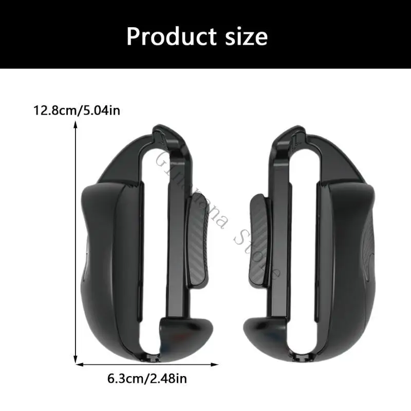 Q81F 1 Пара мыши для мыши для контроллера NS2 левая правая игра -контроллер держатель мыши эргономичная ручка игры