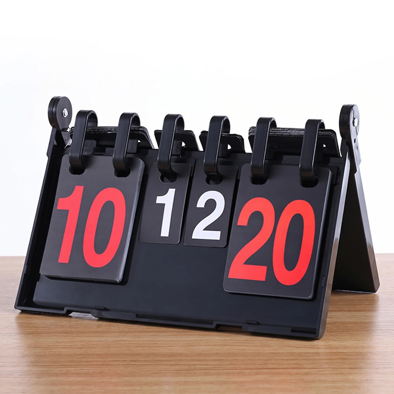 Convenient Folding Scoreboard with Large Numbers Sport Scoreboards Double-Sided Score Keeper for Indoor & Outdoor Sports