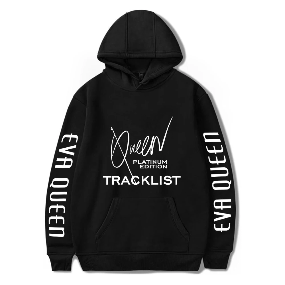 

Eva Queen Hoodie Sweatshirt Men Women's Hoodies Harajuku Streetwear Pop Singer Trendy Style Fashion Clothes Plus Size