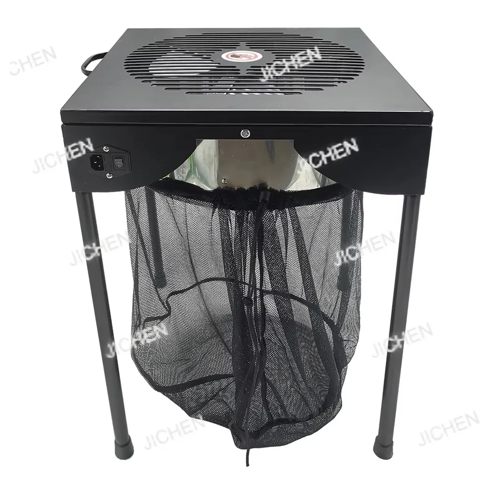 Neu Chin-Up 18-Inch Stainless Steel Automatic Bud Leaf Trimmer with Tipping Bucket Hydroponic Cutter Garden Tool Set for Gardene