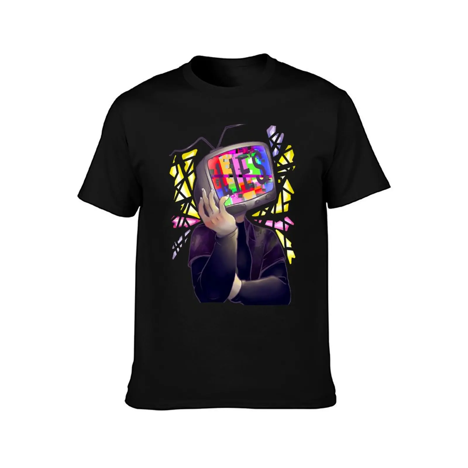 Tv tells lies T-Shirt Essential Solid Color T-Shirt