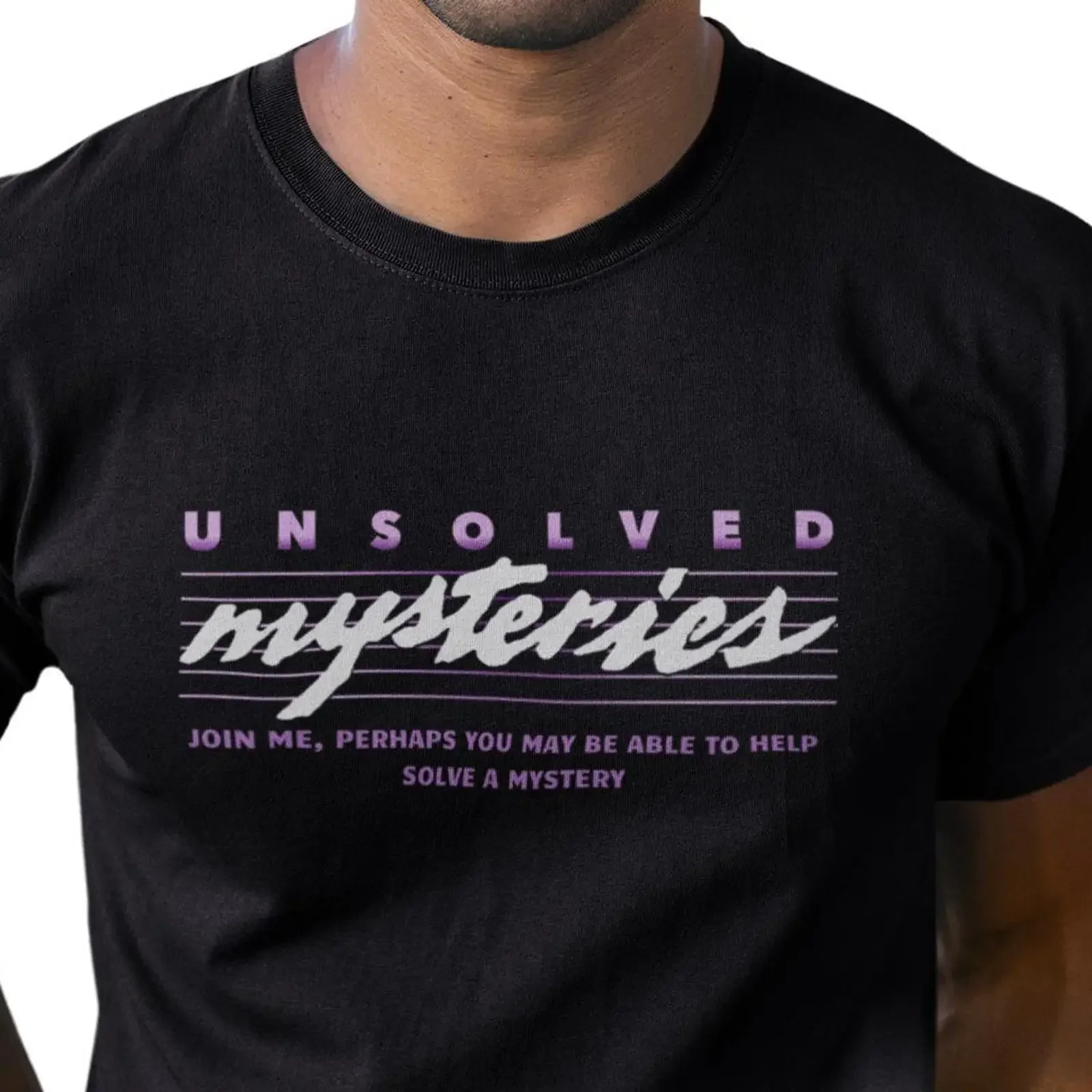 Unsolved Mysteries Join Me Perhaps You May Be Able To Help Solve a Mystery vintage Washed Stretched Versatile graphic