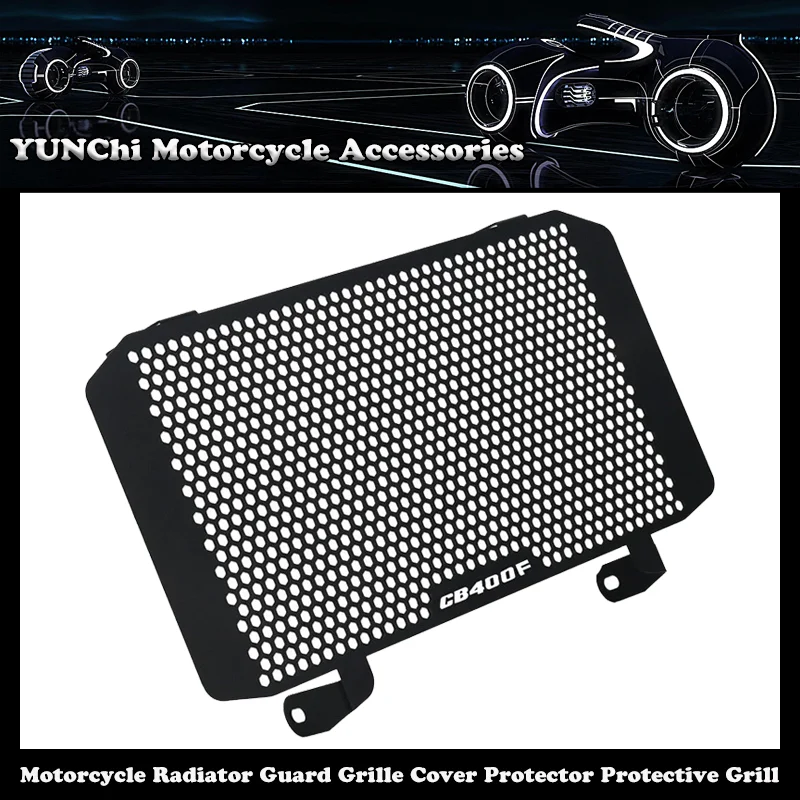 

For HONDA CB400F 2021 CBR500R CBR 500R 2017-2022 CB500F CB 400F 500F Motorcycle Radiator Grille Cover Guard Protection Protetor