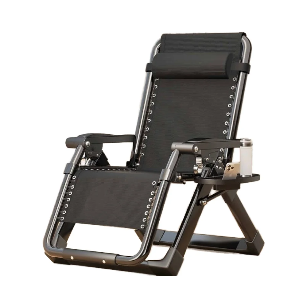 

Современный металлический складной шезлонг - портативный открытый сад, рыбалка, пляжное кресло