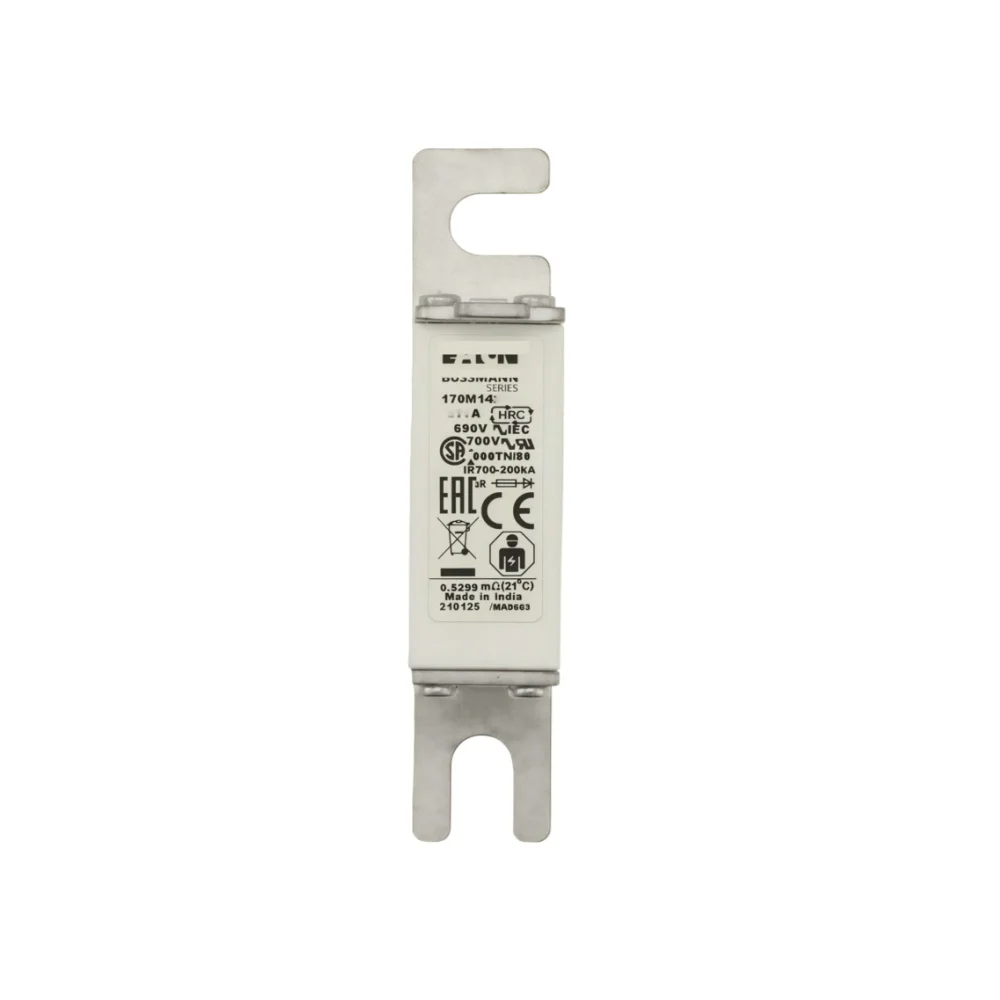 170M1420 High Speed Semiconductor Fuse 200A 690VAC Blade Fuse for Circuit Protection