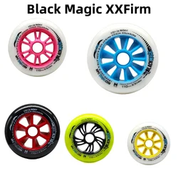 8 pcs 100 110mm MPC Wheels 100 110 Black Magic XXFirm Inline Speed Wheel green yellow blue red XXF High Elastic Super Worth