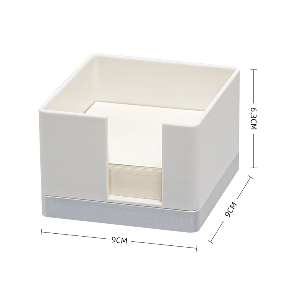 

1 Set Memo Pad Organizer Stationery Storage Box For Office School Home Desktop Memo Pad Holder To Do List Notepad Dispenser